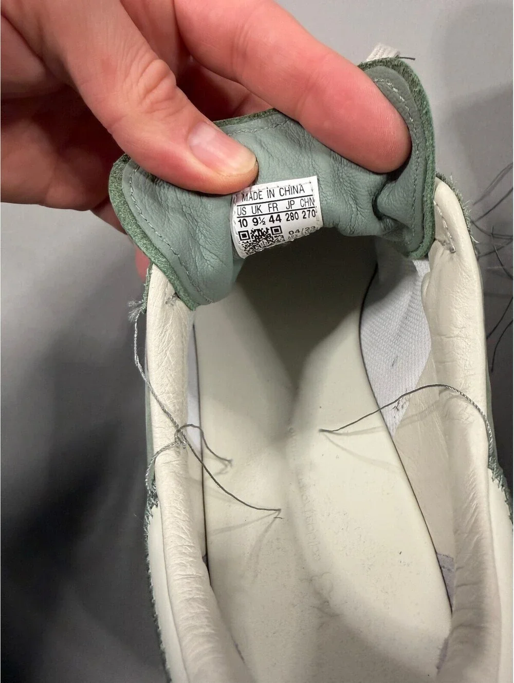 Y-3 Yohji Yamamoto Gazelle Green Size 10 US- Used